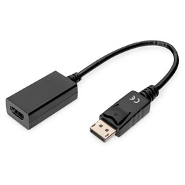 Digitus AK-340408-001-S DisplayPort to HDMI Çevirici Adaptör