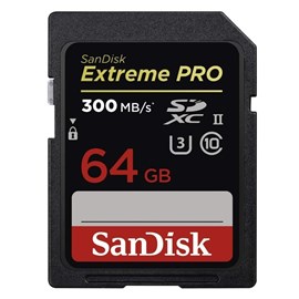SANDISK 64GB 300Mb/s SDSDXDK-064G-GN4IN EXTREME PRO SD KART
