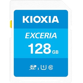 KIOXIA LNEX1L128GG4 128GB EXCERIA UHS1 R100 SD Hafıza Kartı