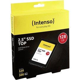 INTENSO TOP 128GB 520/500MB/s 2.5" SATA 3.0 SSD 3812430 3D-NAND