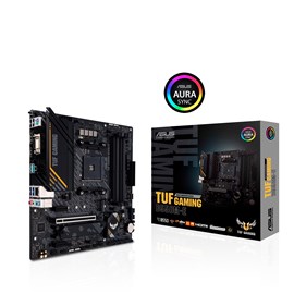 ASUS TUF GAMING B550M-E AMD B550 AM4 DDR4 4800 M2 USB3.2 AURA RGB MATX ANAKART