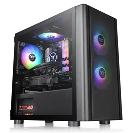 Thermaltake V150 TG ARGB Breeze Edition 1x120 mm Fanlı Oyuncu Kasası (CA-1R1-00S1WN-02)