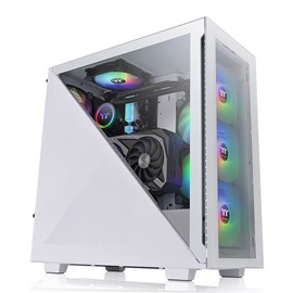 Thermaltake Divider 300 TG Beyaz 3x120mm ARGB Fanlı 2xTG ATX Mid Tower Kasa (CA-1S2-00M6WN-01)