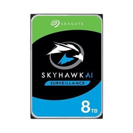 Seagate ST8000VE001 Skyhawk AI  8TB 256MB 3.5” SATA 3 7/24 Güvenlik Diski