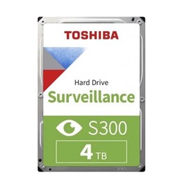Toshiba HDWT840UZSVA 3,5 S300 4TB 256MB 5400RPM 7/24 Güvenlik Diski