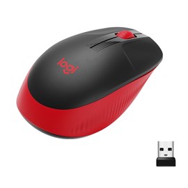 Logitech 910-005910 M191 Kırmızı Kablosuz Mouse
