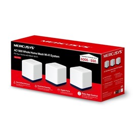 Mercusys Halo H50G (3 Pack) AC1900 Mesh Wi-Fi Sistemi