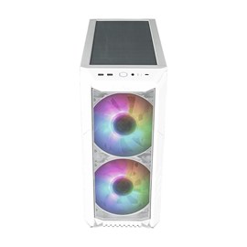 Cooler Master H500-WGNN-S00 HAF 500 TG ARGB Beyaz Mid Tower Kasa (PSU YOK)