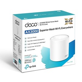 TP-Link Deco X50 (1 Pack) AX3000 Mesh Wi-Fi 6 Sistemi