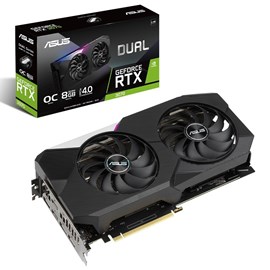 Asus DUAL-RTX3070-O8G-V2 Nvidia GeForce RTX 3070 V2 OC LHR 8GB GDDR6 256Bit Ekran Kartı