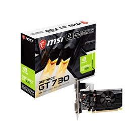 MSI N730K-2GD3/LP Nvidia GeForce GT 730 2GB DDR3 64Bit Ekran Kartı