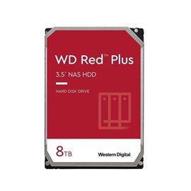 Western Digital WD80EFZZ Red Plus 3.5" 8TB 5640RPM 128MB NAS Hard Disk