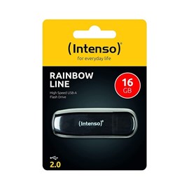 Intenso 3502470 Rainbow Line 16GB Flash Bellek