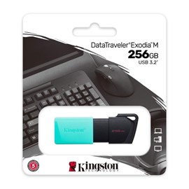 Kingston DTXM/256GB DataTraveler Exodia M 256GB Deniz Mavisi Flash Bellek