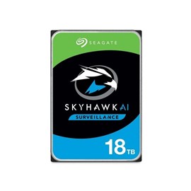 SEAGATE Skyhawk 18TB 7200RPM 3.5" SATA 256MB ST18000VE002 7/24 Güvenlik Diski