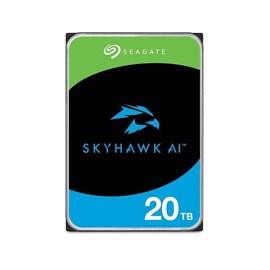 SEAGATE Skyhawk 20TB 7200RPM 3.5" SATA 256MB ST20000VE002 7/24 Güvenlik Diski