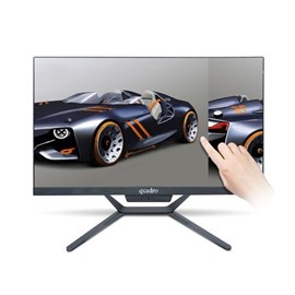 QUADRO STARK TOUCH-H8124-T40424 i3-4130 4GB 240GB SSD 23.8" Touch FreeDOS All In One PC