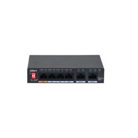 Dahua PFS3006-4GT-60-V2 6 Port 10/100/1000M 4 Port Gigabit POE Desktop Switch