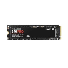 Samsung 1TB 990 Pro NVMe M.2 7450/6900 MB/s MZ-V9P1T0BW SSD Disk