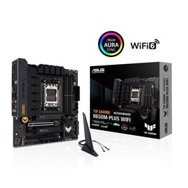 ASUS TUF GAMING B650M-PLUS WIFI DDR5 SOKET AM5 DP/HDMI M.2 mATX Anakart