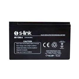 S-LINK AK-1290-A 12V / 9Ah Bakımsız Kuru Akü