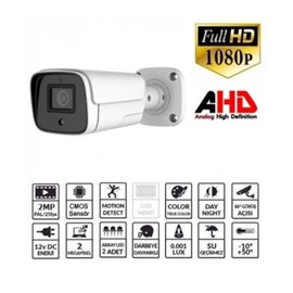 EZCOOL EZ-2040HD 2MP 3.6MM 2ARRAY AHD Bullet Güvenlik Kamerası