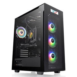 Thermaltake Divider 550 TG 3.9" LCD Ekranlı 3x120mm ARGB Fanlı Oyuncu Kasası (CA-1T7-00M1WN-00)