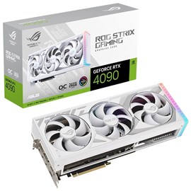 Asus ROG-STRIX-RTX4090-O24G-WHITE Nvidia GeForce RTX 4090 24GB GDDR6X 384Bit Ekran Kartı