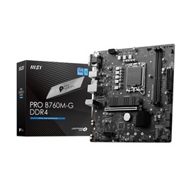 MSI PRO B760M-G DDR4 SOKET LGA1700 HDMI/DP/VGA M.2 USB3.2 mATX Anakart