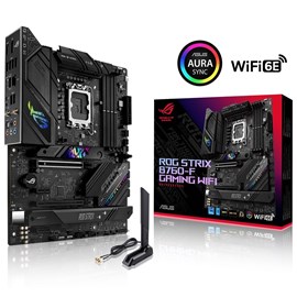 ASUS ROG STRIX B760-F GAMING WIFI DDR5 LGA1700 DP/HDMI M.2 USB3.2 Wi-Fi 6E ATX Anakart