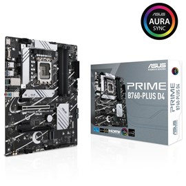 ASUS PRIME B760-PLUS D4 DDR4 LGA1700 DP/HDMI/VGA M.2 USB3.2 AURA RGB ATX Anakart