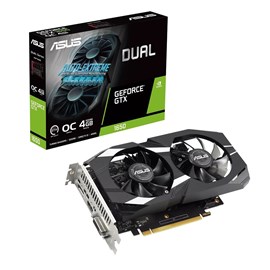 ASUS Geforce DUAL-GTX1650-O4GD6-P-V2 4GB GDDR6 128Bit DVI/HDMI/DP Ekran Kartı