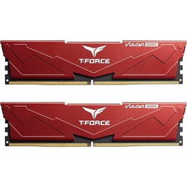 Team T-Force VULCAN Red 32GB(2x16GB) DDR5 5200Mhz CL40 (FLRD532G5200HC40CDC01) PC Ram