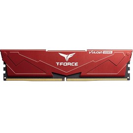 Team T-Force VULCAN Red 16GB(1x16GB) DDR5 6000Mhz CL38 (FLRD516G6000HC38A01) PC Ram