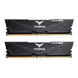 Team T-Force VULCAN Black 32GB(2x16GB) DDR5 6000Mhz CL38 (FLBD532G6000HC38ADC01) PC Ram