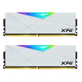 XPG Spectrix D50 White RGB DDR4-3200Mhz 32GB (2x16GB) CL16 1.35V (AX4U320016G16A-DW50) PC Ram