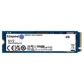 Kingston NV2 4TB PCIe 4.0 x4 NVMe M.2 2280 3500-2800MB/s (SNV2S/4000G) SSD Disk