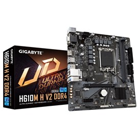 GIGABYTE H610M H V2 DDR4 LGA1700 VGA/HDMI USB3.2 M.2 mATX Anakart