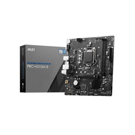 MSI PRO H510M-B DDR4 LGA 1200 M.2 VGA/HDMI USB3.2 mATX Anakart