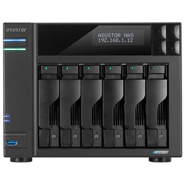 ASUSTOR AS6706T 8GB 6 x3.5" SATA Yuvalı NAS Depolama Ünitesi