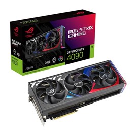 ASUS ROG-STRIX-RTX4090-24G-GAMING 24GB GDDR6X 384Bit 2xHDMI/3xDP RGB Ekran Kartı