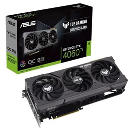 Asus TUF-RTX4060TI-O8G-GAMING Nvidia GeForce RTX 4060 Ti 8GB GDDR6 128Bit Ekran Kartı