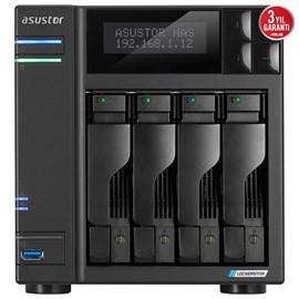 ASUSTOR AS6704T 4GB 4 x 3.5" SATA Yuvalı NAS Depolama Ünitesi