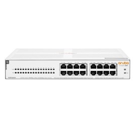 HPE Aruba Instant On 1430 16G 16 Port 10/100/1000 (R8R48A) Class4 124W PoE Switch