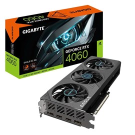 Gigabyte GV-N4060EAGLE OC-8GD Eagle OC Nvidia GeForce RTX 4060 8GB GDDR6 128Bit Ekran Kartı