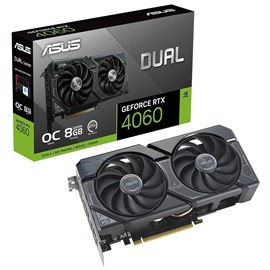 Asus DUAL-RTX4060-O8G Nvidia GeForce RTX 4060 OC 8GB GDDR6 128Bit Ekran Kartı