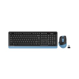 A4 Tech FG1035 Q Mavi-Siyah 2.4GHz Kablosuz Klavye Mouse Set