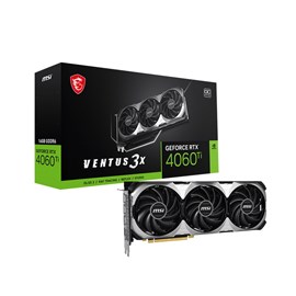 MSI GEFORCE RTX 4060 TI VENTUS 3X 16G OC 16GB GDDR6 128Bit Ekran Kartı