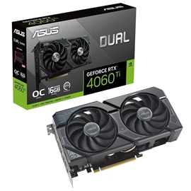 Asus DUAL-RTX4060TI-O16G Nvidia GeForce RTX 4060 Ti OC 16GB GDDR6 128Bit Ekran Kartı