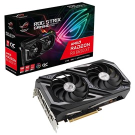 Asus ROG-STRIX-RX6650XT-O8G-V2-GAMING AMD Radeon RX 6650 XT 8GB GDDR6 128Bit Ekran Kartı